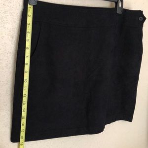 Black mini skirt,Hillard&Hanson brand size 16